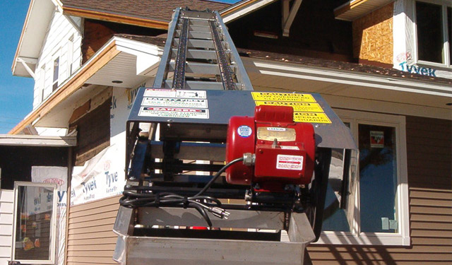 Hydraulic Shingle-Vator